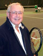 Tennis coach Vic Braden, special guest on the Mental Game TV Show 